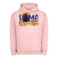 Pigment Salmon Home Sweet Home Urban Hoodie - texasbilliewilder