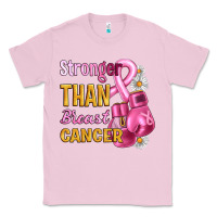 Bubblegum Pink Stronger than breast cancer Classic Tee - Artiststas