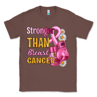 Chestnut Stronger than breast cancer Classic Tee - Artiststas