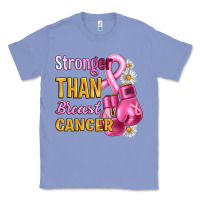 Colony Blue Stronger than breast cancer Classic Tee - Artiststas
