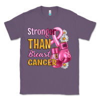 Lavender Stronger than breast cancer Classic Tee - Artiststas