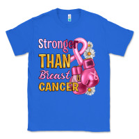 True Royal Stronger than breast cancer Classic Tee - Artiststas