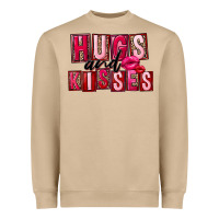 Mushroom hugs and kisses Heavyweight Sweatshirt - FaDigitalArtStudio