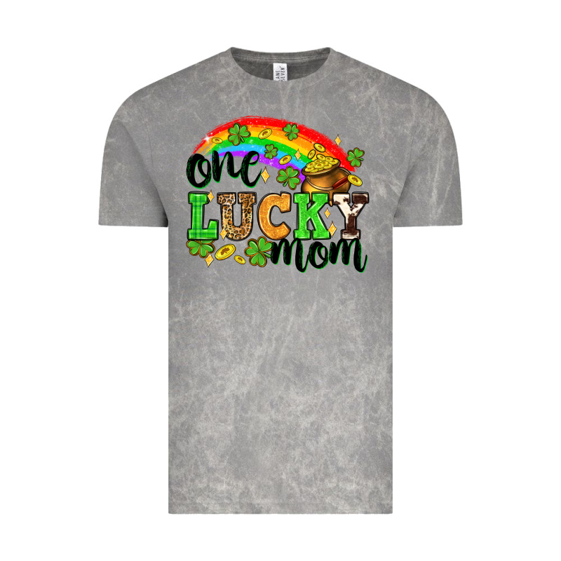 One Lucky Mom St. Patricks Day Vintage Tee by Neo Western | Teevron