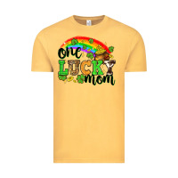 Vintage Mustard One lucky mom St. Patricks Day Vintage Tee - Neo Western