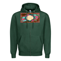 Sports Green western pink flovers leopard serape   license plate template Zipper Hoodie - BarkalooDesign