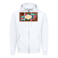 White western pink flovers leopard serape   license plate template Zipper Hoodie - BarkalooDesign