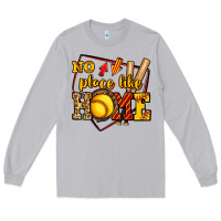 Moon Dust no place like home softball Long Sleeve Tee - Jasminsmagicworld