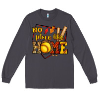 Smoke no place like home softball Long Sleeve Tee - Jasminsmagicworld