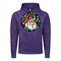 Cloud Purple Christmas Santa Claus Vintage Hoodie - RanaPortraitStore