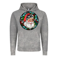 Cloud Rock Christmas Santa Claus Vintage Hoodie - RanaPortraitStore