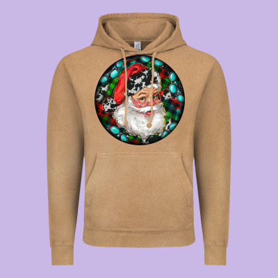 Christmas Santa Claus Vintage Hoodie Designed By Ranaportraitstore
