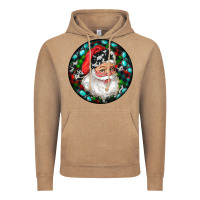 Vintage Coffee Christmas Santa Claus Vintage Hoodie - RanaPortraitStore