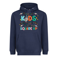Navy i love my kids but sometimes i wanna square up Heavyweight Hoodie - MaliasSmallBusiness