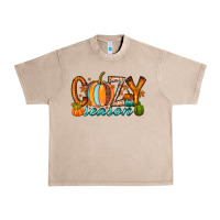 French Oak cozy season Urban Heavy Tee - RacoonDesign