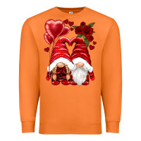 Carrot valentines day gnomies Premium Sweatshirt - NancyCooperArtShop