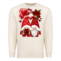 Sandshell valentines day gnomies Premium Sweatshirt - NancyCooperArtShop