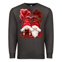 Smoke valentines day gnomies Premium Sweatshirt - NancyCooperArtShop