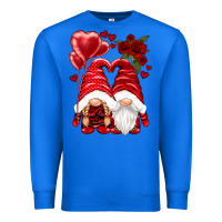 True Royal valentines day gnomies Premium Sweatshirt - NancyCooperArtShop