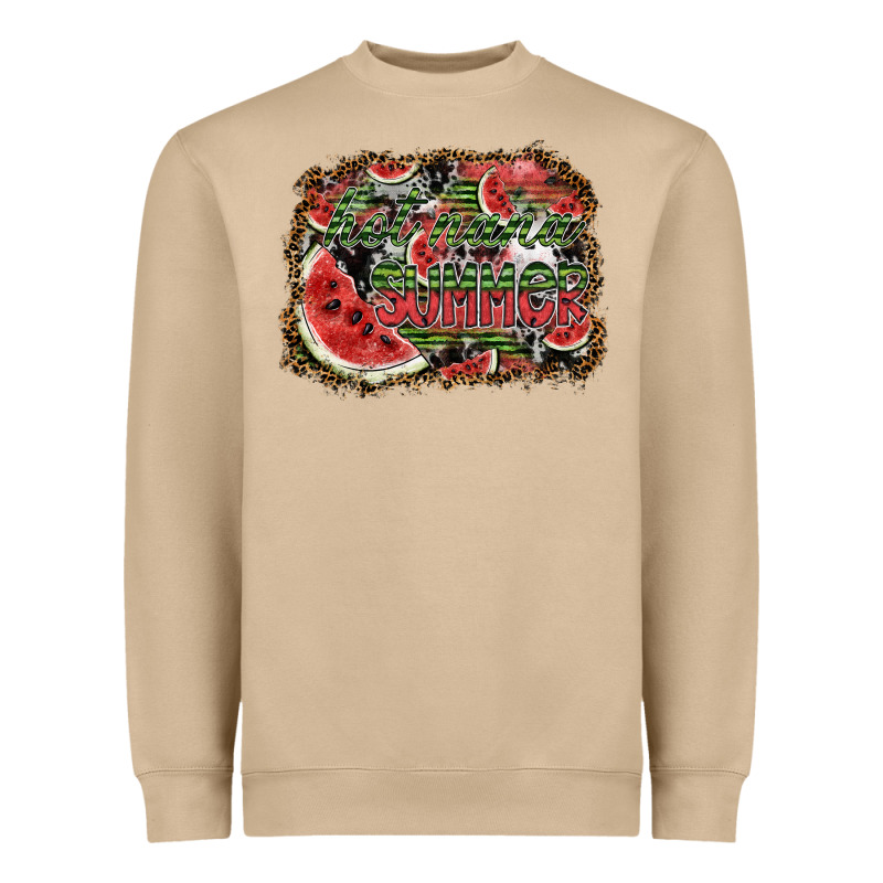 Hot Nana Summer Heavyweight Sweatshirt by SublimationCraftShop | Teevron