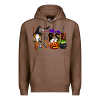 Chestnut Halloween Nurse Premium Hoodie - LillyAllenDesigns