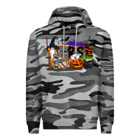 Slate Camo Halloween Nurse Premium Hoodie - LillyAllenDesigns