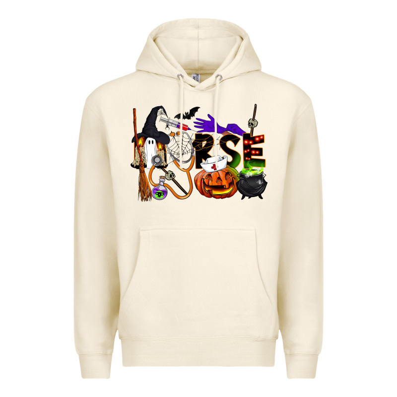 Halloween Nurse Premium Hoodie by LillyAllenDesigns | Teevron