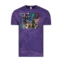 Cloud Purple god bless the country Vintage Tee - SublimationCraftShop