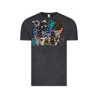Vintage Black god bless the country Vintage Tee - SublimationCraftShop
