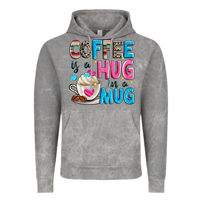 Coffee Is A Hug In A Vintage Hoodie by Zillion Design Studio | Teevron