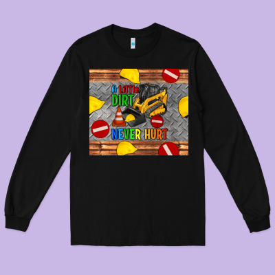 Skidsteer Tumbler Long Sleeve Tee Designed By Artiststas