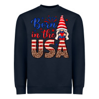 Navy Born in the USA gnome Heavyweight Sweatshirt - Neo Western