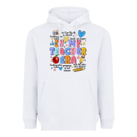 White in my teacher era Heavyweight Hoodie - MaliasSmallBusiness