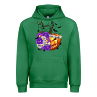 Emerald Sorta Sweet Sorta Spooky Urban Hoodie - texasbilliewilder