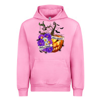 Fuchsia Pink Sorta Sweet Sorta Spooky Urban Hoodie - texasbilliewilder