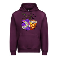 Mauve Wine Sorta Sweet Sorta Spooky Urban Hoodie - texasbilliewilder