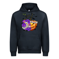 Navy Sorta Sweet Sorta Spooky Urban Hoodie - texasbilliewilder