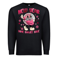 Black new year same boojee babe Premium Sweatshirt - MaliasSmallBusiness
