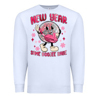 White new year same boojee babe Premium Sweatshirt - MaliasSmallBusiness