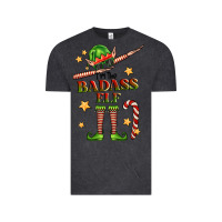 Vintage Black im the badass elf Vintage Tee - FaDigitalArtStudio