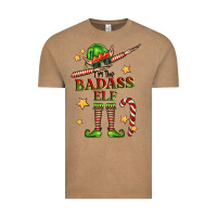 Vintage Coffee im the badass elf Vintage Tee - FaDigitalArtStudio