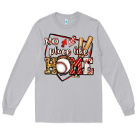 Moon Dust no place like home baseball Long Sleeve Tee - Jasminsmagicworld