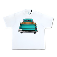 White western truck back view 2 Urban Heavy Tee - FaDigitalArtStudio