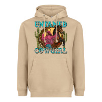 Mushroom untamed cowgirl Heavyweight Hoodie - NancyCooperArtShop