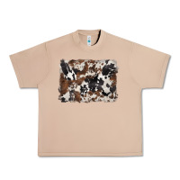 Burro black and brown cowhide background Urban Heavy Tee - BarkalooDesign