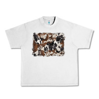Lunar Rock black and brown cowhide background Urban Heavy Tee - BarkalooDesign