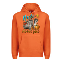 Carrot Nuts About Fall Squirrel Premium Hoodie - LillyAllenDesigns