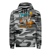 Slate Camo Nuts About Fall Squirrel Premium Hoodie - LillyAllenDesigns