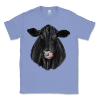 Colony Blue black angus Classic Tee - JahusDesignShop
