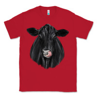 Red black angus Classic Tee - JahusDesignShop